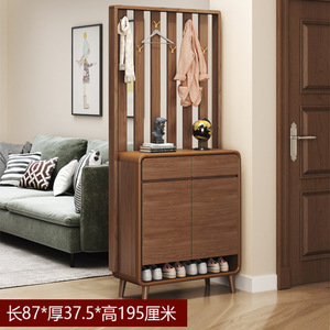 Mueble <span class=keywords><strong>Zapatero</strong></span> de Madera Maciza para el Hogar, Gran Capacidad, Separador de Pasillo Engrosado para Entrada - Product Image 6