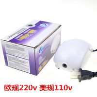DB-9001 pompe à Air de réservoir de poissons silencieuse 110V/220V Machine de rappel d'oxygène en plastique en boîte pour une utilisation dans le salon