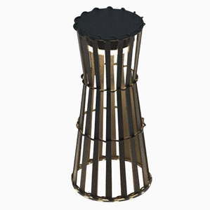 Lampe solaire de jardin en acier inoxydable étanche IP54 avec télécommande pour cour extérieure, <span class=keywords><strong>lampadaire</strong></span> LED - Product Image 6