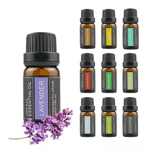 Organic 100% Pure Therapeutic Grade Rose, Sweet Orange, White Tea, Green Tea Difusor de aceite esencial Set para aromaterapia - Product Image 4