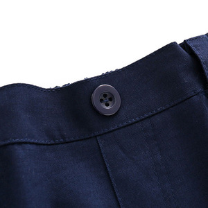 Combinaison en coton pour garçon d'été avec col rabattu + chapeau + chaussures + short, tenue pour tout-petit, vêtements pour bébé garçon nouveau-né - Product Image 4