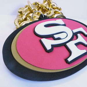 Collar de Espuma EVA 3D Personalizado de Gran Tamaño, Collar de Espuma para Fanáticos de Equipos Deportivos, Cadena de Espuma para Fanáticos de la NFL - Product Image 5