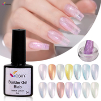 YanXia-Builder Gel UV Liquide Magnétique Sans HEMA, Base Aquatique Lactée Douce DIY 8ml, Écologique, Longue Durée pour Ongles