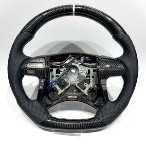Volante de Fibra de Carbono Personalizado para Toyota 86 <span class=keywords><strong>Subaru</strong></span> BRZ <span class=keywords><strong>Impreza</strong></span>, con Cuero, Gamuza, LED y RPM - Product Image 2