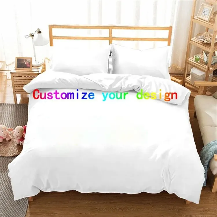 100% di cotone 300TC di alta qualità per bambini bel Design 3d stampa digitale biancheria da letto romanzo stampato personalizzato acquista set di biancheria da letto online