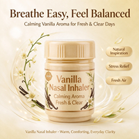 Dilatateur Nasal Herbal Rafraîchissant et Revitalisant à l'Inhalation Nasale, Saveur Menthe, Anti-fatigue
