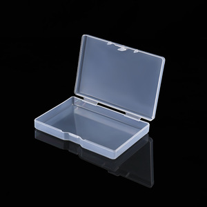 Transparent Rectangular Plastic Storage <b>Box</b> Small Size For Screws Fishing <b>Gear</b> Jewelry Cards Organizer With Lid - Product Image 3