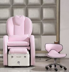 Sillón de Spa para Salón de Uñas, Modelo Celebrity, Individual, Reclinable, Eléctrico, con Terapia y Masaje para Pies, con Bañera para Pies - Product Image 2