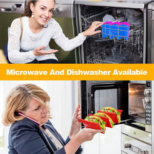 Soportes para Tacos al por Mayor, Coloridos, para Comida Mexicana, Soporte Rígido para Conchas Blandas, Forma de Ola, Utensilio de Cocina, Estante para Panqueques de Restaurante - Product Image 6