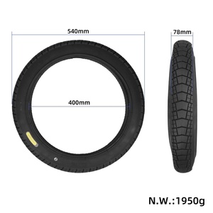 Pneu extérieur Ulip 20x3.0 Fat City Road 20 pouces pour vélo électrique Fat Bike, neige, plage, durable, résistant à l'usure, accessoire de remplacement pour vélo - Product Image 2