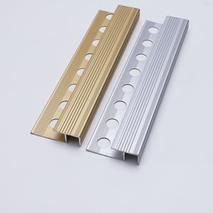 NIUYUAN Aluminum Stair Nosing Perfiles para <span class=keywords><strong>parquet</strong></span>, <span class=keywords><strong>laminado</strong></span>, alfombra y pisos de diseño - Product Image 3