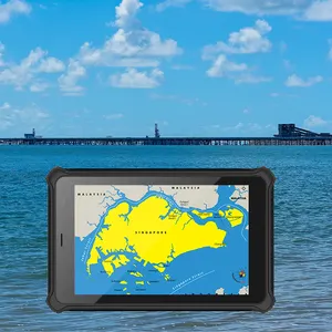 Marine tablet android resistente con GPS IP67 tablet android resistente para barcos batería extraíble 10000mAh 8 10 pulgadas 4G impermeable ru