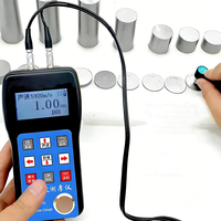 Best Price High Accuracy Digital Ultrasonic Thickness Gauge with Probe Micro Diameter 1 Year Warranty