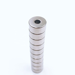 <span class=keywords><strong>Aimant</strong></span> <span class=keywords><strong>Creux</strong></span> Permanent NdFeB à Anneau <span class=keywords><strong>Cylindrique</strong></span> Super Fort N45 avec Magnétisation Axiale - Product Image 4