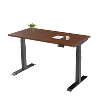 Table d'ordinateur réglable, double moteurs électriques, personnalisé, table de levage pour bureau,