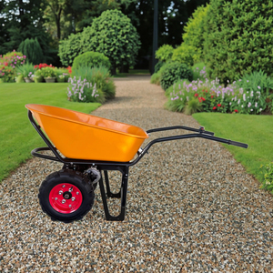 कृषि और निर्माण के लिए पतला घरेलू यूनिकेसाइकिल व्हीलबारो का इस्तेमाल रेत अपशिष्ट इलेक्ट्रिक टिपर व्हीलबारो - Product Image 6