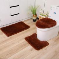 Tapis moelleux de toilette moderne fabriqué à la machine pour le salon tapis de salon nordique en peluche enfants chambre tapis de chevet décor à la maison fourrure