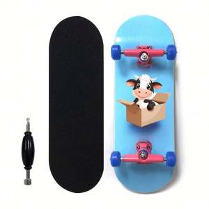 Juego de gráficos originales al por mayor para patineta de dedos con transferencia de calor UV y herramientas - Product Image 1