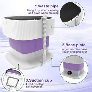 Buen Precio, Lavadora Plegable de 10L, Mini Lavadora Plegable Portátil - Product Image 2