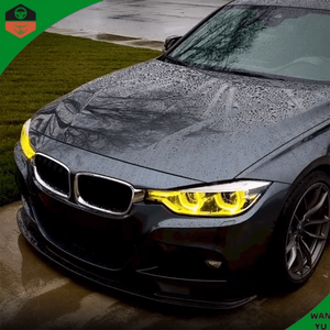 Módulos de Luces de Circulación Diurna Amarillo Limón con Ojo Dorado para <span class=keywords><strong>BMW</strong></span> Serie 3 2016-2019, <span class=keywords><strong>F30</strong></span> F31 <span class=keywords><strong>318</strong></span> 320 325 - Product Image 1