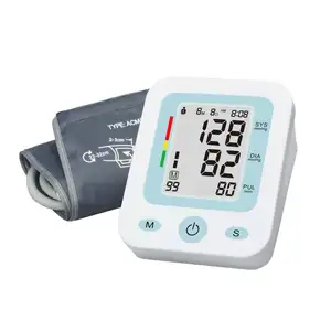2020 Automatic Digital Big LCD Medical Arm Type Blood Pressure Monitor