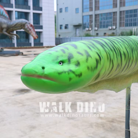 Ökologischer Meerwellenälg-Habitat Animatronischer Aal mit Aussehender-Behandlung für Korallenriff-Aquarien, Biodiversitäts-Bildung, Einkaufszentren und Flughäfen