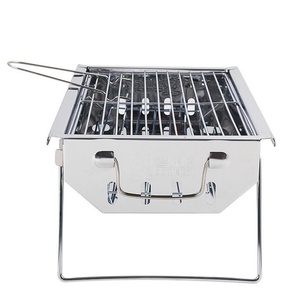 Barbecue FHZ, Gril d'extérieur, Barbecue domestique pour brochettes, Barbecue commercial sans fumée au charbon de bois, Portable - Product Image 3