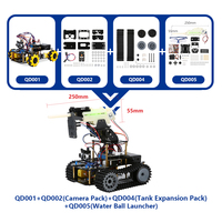 Kit de Voiture Robot Programmable ACEBOTT ESP32 pour Arduino, Ensemble de Voiture Robot Intelligent pour l'Apprentissage Éducatif et les Kits d'Automatisation