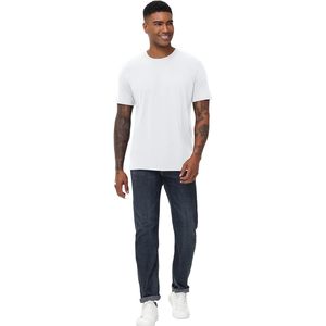 T-shirt pour homme FOXA à manches courtes, 100% coton, col rond, séchage rapide, pour entraînement sportif - Product Image 5