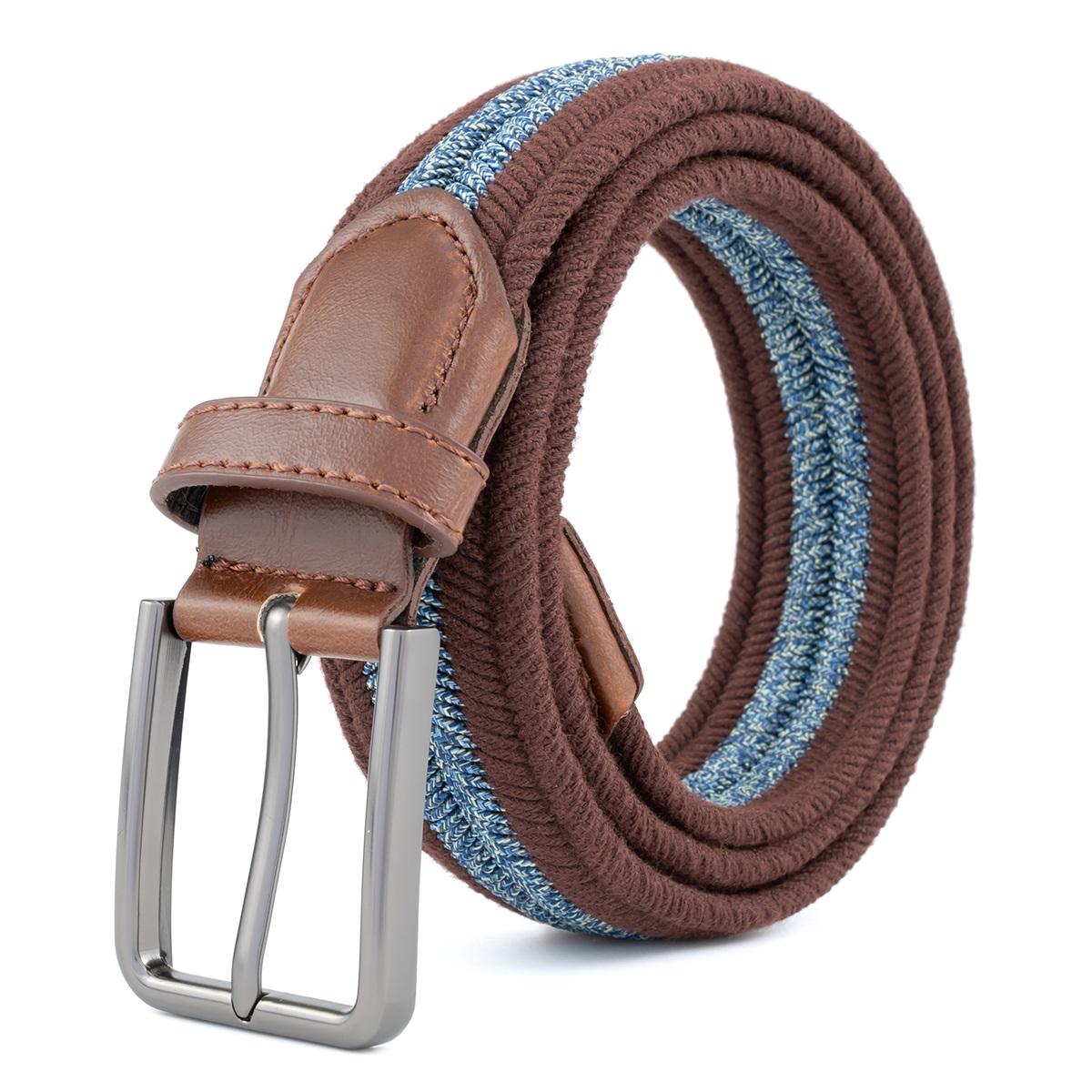 Wholesale Custom Multicolor No Hole Stretch Woven Elastic Braided