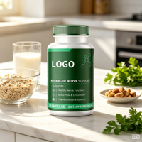 Complexe de soutien nerveux pour le dropshipping, maintient une fonction nerveuse saine, supplément nutritionnel et à base de plantes pour la santé