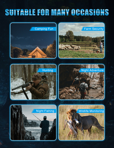 Hồng ngoại kỹ thuật số ống nhòm Laser 5x phóng đại dân sự săn bắn tầm xa giám sát kính viễn vọng quan sát ngoài trời Z525 - Product Image 6