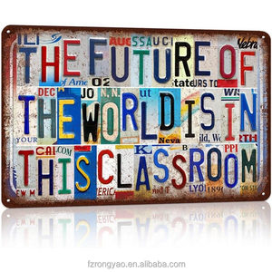 Tendencias 2026: Letreros Decorativos Personalizados de Metal Vintage al por Mayor, 20 <span class=keywords><strong>x</strong></span> 30 cm, Letreros Retro de Metal para Carreteras, Calles y Garajes - Product Image 5