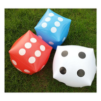 Publicité nouveau pvc gonflable personnalisé d20 dés