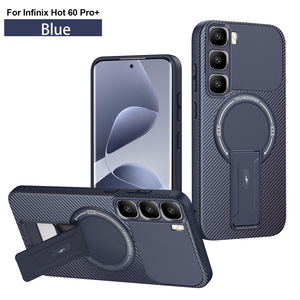 เคสโทรศัพท์ดีไซน์ด้วยแม่เหล็กลายคาร์บอนไฟเบอร์กันกระแทกสำหรับ infinix Hot 60 Pro <span class=keywords><strong>PLUS</strong></span> Spark 20 Pro - Product Image 5