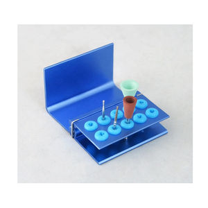 Support de fraises dentaires pour instruments rotatifs FG RA/CA, bloc de fraises à 10 trous, autoclavable - Product Image 2