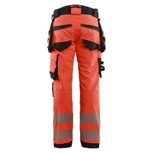 BLAKLADER - 112216485599C152 Pantalones Hi-Vis Elásticos en 4 direcciones Rojo hi-vis/negro-EAN 7330509907023 ROPA DE TRABAJO DE LA HI-VIS - Product Image 2