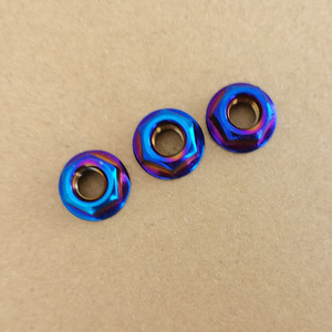 Tuercas de brida M6 de acero inoxidable con cabeza hexagonal antidesprendimiento para modificación de motocicletas y vehículos eléctricos - Product Image 3