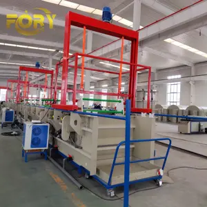 Linyi Fory linha de chapeamento automático de galvanização de barril de acessórios de galvanoplastia
