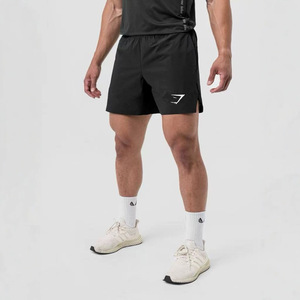 Shorts de sport pour <span class=keywords><strong>homme</strong></span> <span class=keywords><strong>Gymshark</strong></span>, coupe courte, unis, extensibles, à séchage rapide, pour la course à pied, le fitness, l'athlétisme, marque tendance - Product Image 2