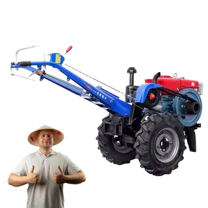 Motocoltivatore Agricolo Diesel SM 30 CV 2WD con Cambio Automatico, Mini Trattore a Guida Manuale, Coltivatore a Motore, Fresa Rotativa - Product Image 1
