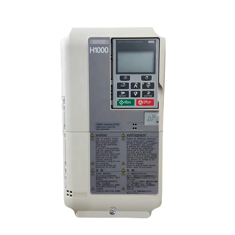 Yaskawa H1000 VFD 3 Phase 3.7kWインバーターCIMR-HB4A0015FBC可変周波数ドライバー