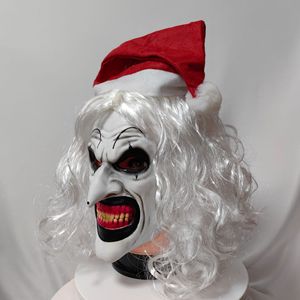 Máscara <span class=keywords><strong>de</strong></span> <span class=keywords><strong>payaso</strong></span> aterrador Cosplay <span class=keywords><strong>de</strong></span> Halloween Película <span class=keywords><strong>de</strong></span> terror Terrifier Joker Killer Máscara <span class=keywords><strong>de</strong></span> látex - Product Image 4