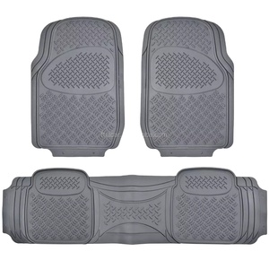 Alfombrillas de PVC Impermeables de Lujo para Auto, 2mm de Grosor, Fáciles de Limpiar, 3/4/5 Piezas, Ajuste Universal, Accesorios Interiores para Auto - Product Image 2
