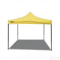 Tente pliante personnalisée avec auvent, gazebo en tissu Oxford, tente pour salon professionnel - abri de jardin, abri pour événements, auvent extérieur