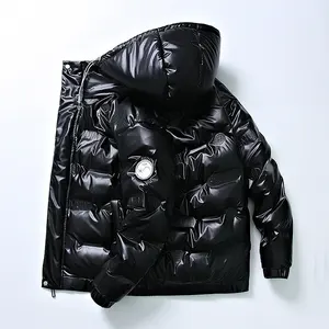 2020 casaco jaqueta de inverno padding revestimento do pvc do homem moda jaqueta casaco jaqueta moda
