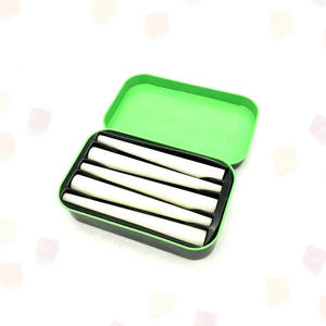 Flip Top Child Proof Metal Box for Half Gram Cigarette 5 Packs Packaging with Double Sides Printing