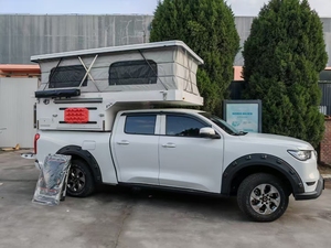 Thùng xe tải cắm trại, mui xe tải, vỏ xe tải cắm trại màu đen, nhà di động tùy chỉnh, lều cắm trại ngoài trời, lều gấp cho xe bán tải - Product Image 3