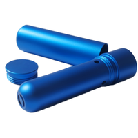 Tube inhalateur pour diffuseur nasal d'aromathérapie en aluminium Design d'impression à usage domestique