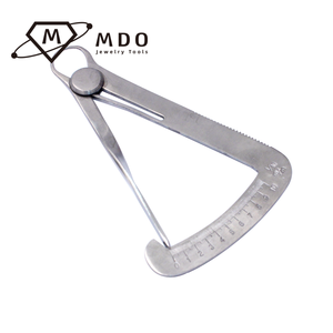 Stainless Steel Jewelry <strong>Diamond</strong> Measure Tools 0.1cm Inside Thickness Measure Jewlery Wax Dental Lab Vernier Caliper <strong>Gauge</strong> - Product Image 2